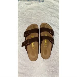 Brown Leather Birkenstock